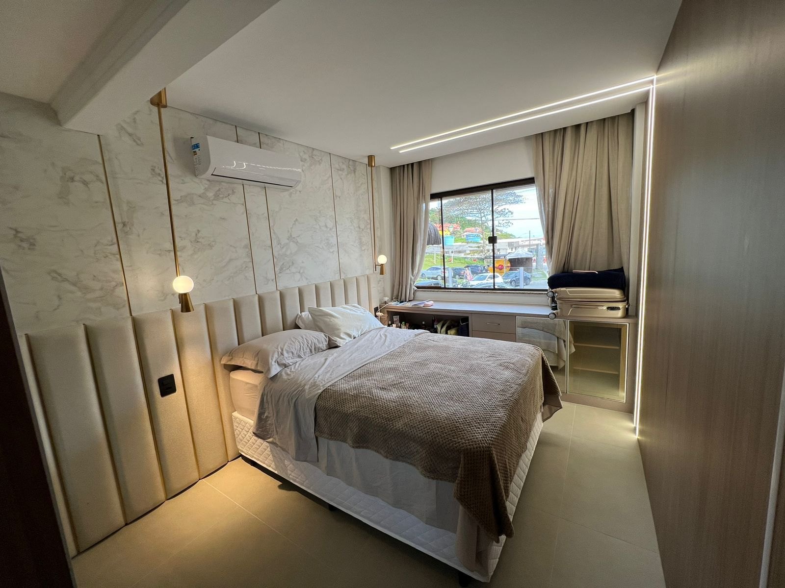Suíte com cama queen